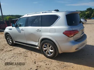 2012 Infiniti QX56 7-passenger with VIN JN8AZ2NF6C9518895, listed as a Copart auction lot 61084975 with 228,628 mi miles and Salvage title. Bid and sale history available at DreamBid. Image 2.