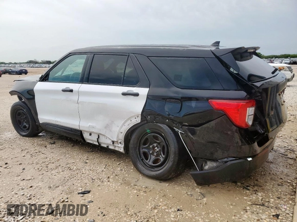 2021 Ford Police Interceptor Utility z VIN 1FM5K8AB4MGC31023, wystawiony jako Copart lot #56520245 z przebiegiem 67 787 mil mil oraz Szkoda całkowita • Salvage title. Historia ofert i sprzedaży dostępna na DreamBid. Obrazek 2.
