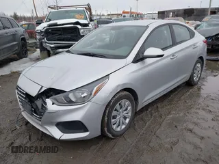 2019 Hyundai Accent SE with VIN 3KPC24A38KE069830, listed as a IAAI auction lot 42057953 with 57,240 mi miles. Bid and sale history available at carsss.com. Image 2.