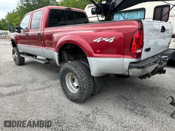 2002 Ford F-350 XL z VIN 1FTWW33F92EA76011, wystawiony jako Copart lot #59820745 z przebiegiem 442 139 mil mil oraz Czysty tytuł • Clean title. Historia ofert i sprzedaży dostępna na DreamBid. Obrazek 3.