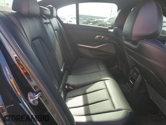 2022 BMW 3 Series M340i with VIN 3MW5U7J00N8C29838, listed as a Copart auction lot 44741545 with 37,733 mi miles and Salvage Title. Bid and sale history available at carsss.com. Image 10.