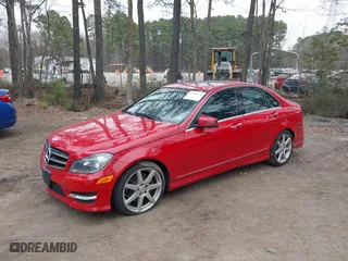 2014 Mercedes-Benz C-Class C 300 Sport with VIN WDDGF8AB3EA967298, listed as a IAAI auction lot 41810279 with 69,664 mi miles. Bid and sale history available at carsss.com. Image 17.