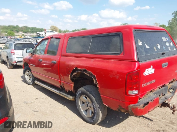 2003 Dodge 1500 ST with VIN 1D7HU18D43S215318, listed as a IAAI auction lot 42260346 with 154,465 mi miles and . Bid and sale history available at DreamBid. Image 3.