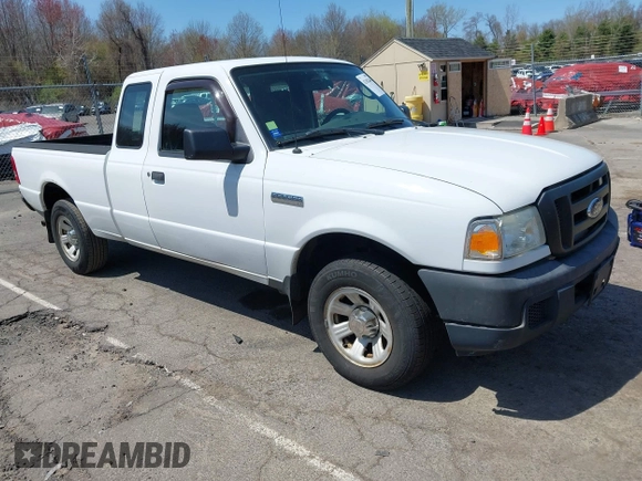 2007 Ford Ranger XL with VIN 1FTYR14D87PA23135, listed as a IAAI auction lot 42102410 with 319,393 mi miles. Bid and sale history available at carsss.com. Image 1.