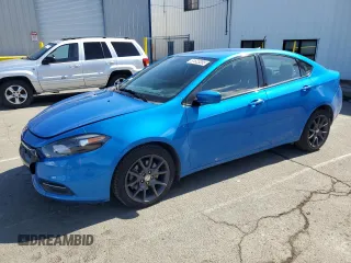2016 Dodge Dart SE with VIN 1C3CDFAA4GD717925, listed as a Copart auction lot 51623285 with 123,479 mi miles and Salvage Title. Bid and sale history available at carsss.com. Image 1.