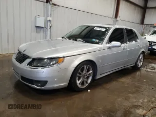 2006 Saab 9-5 with VIN YS3ED45G163518948, listed as a Copart auction lot 89376355 with 118,477 mi miles and Salvage Title. Bid and sale history available at carsss.com. Image 1.