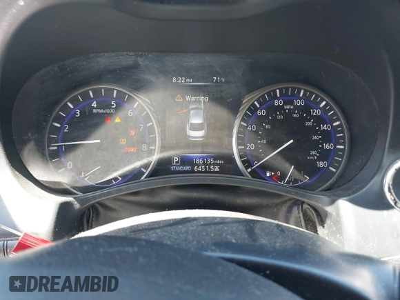 2014 Infiniti Q50 Premium with VIN JN1BV7AP0EM676949, listed as a IAAI auction lot 42684403 with 186,135 mi miles and . Bid and sale history available at DreamBid. Image 7.