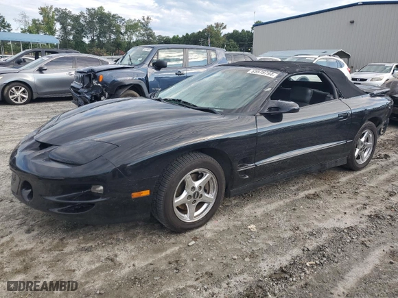 1999 Pontiac Firebird Trans Am with VIN 2G2FV32G5X2230671, listed as a Copart auction lot 65578794 with 181815 miles and Salvage Title. Bid and sale history available at carsss.com. Image 1.