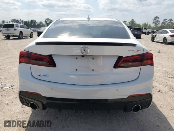 2020 Acura TLX w/A-Spec Pkg with VIN 19UUB1F69LA009373, listed as a Copart auction lot 53285565 with 65,092 mi miles and Clean title. Bid and sale history available at DreamBid. Image 6.