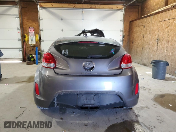 2013 Hyundai Veloster w/Black Int с VIN KMHTC6AD7DU162534, выставлен на аукционе Copart как лот 54061425 с пробегом Не указан миль и Списание • Salvage title. История ставок и продаж доступна на DreamBid. Изображение 6.