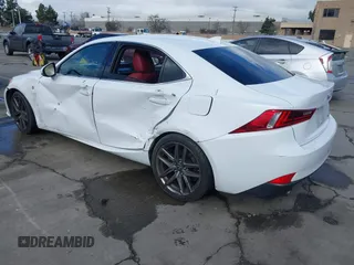 2014 Lexus IS 350 with VIN JTHBE1D27E5013784, listed as a IAAI auction lot 41446871 with 165,539 mi miles and . Bid and sale history available at DreamBid. Image 3.