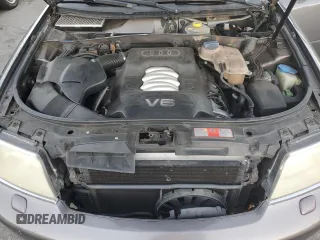 2001 Audi A6 with VIN WAULH54BX1N156367, listed as a Copart auction lot 88305425 with 217,173 mi miles and Salvage Title. Bid and sale history available at carsss.com. Image 12.