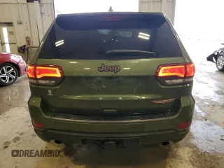 2021 Jeep Grand Cherokee Trailhawk with VIN 1C4RJFLG7MC766876, listed as a Copart auction lot 57228665 with 50,398 mi miles and Salvage title. Bid and sale history available at DreamBid. Image 6.