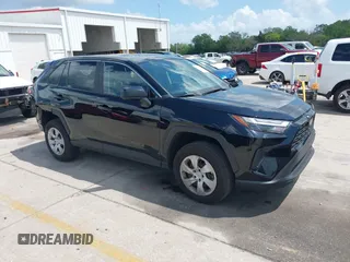 2024 Toyota RAV4 LE with VIN 2T3H1RFVXRW326047, listed as a IAAI auction lot 41935370 with 24,529 mi miles. Bid and sale history available at carsss.com. Image 1.