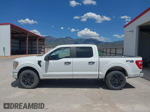 2022 Ford F-150 XL with VIN 1FTEW1EP2NFA70958, listed as a IAAI auction lot 42479860 with 83,326 mi miles and . Bid and sale history available at DreamBid. Image 14.