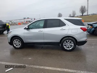 2020 Chevrolet Equinox LT with VIN 3GNAXKEVXLL187049, listed as a IAAI auction lot 41459248 with 59,291 mi miles. Bid and sale history available at carsss.com. Image 14.