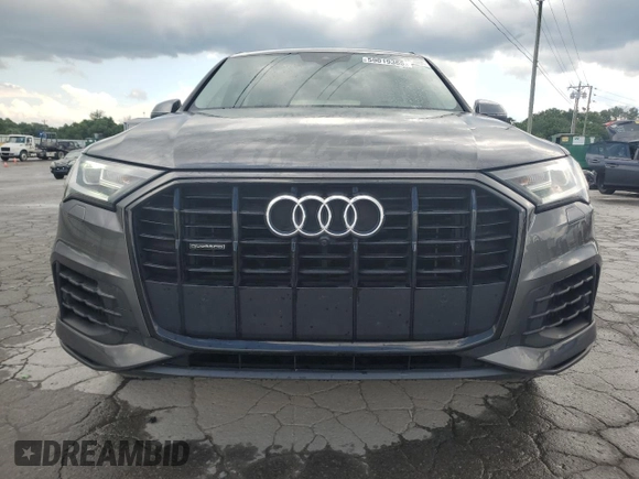 2021 Audi Q7 Premium Plus with VIN WA1LXAF76MD027344, listed as a Copart auction lot 59019365 with 67,983 mi miles and Clean title. Bid and sale history available at DreamBid. Image 5.