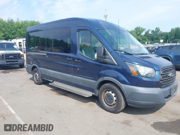 2016 Ford Transit XL z VIN 1FBAX2CM6GKA55226, wystawiony jako IAAI lot #42496468 z przebiegiem 155 375 mil mil oraz . Historia ofert i sprzedaży dostępna na DreamBid. Obrazek 1.