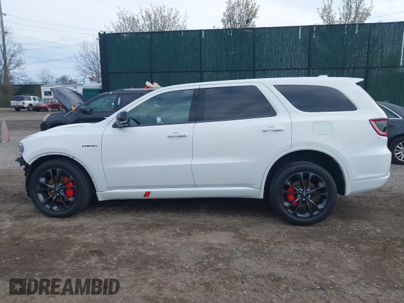 2022 Dodge Durango R/T with VIN 1C4SDJCT1NC223078, listed as a IAAI auction lot 41990552 with 40,319 mi miles and . Bid and sale history available at DreamBid. Image 14.