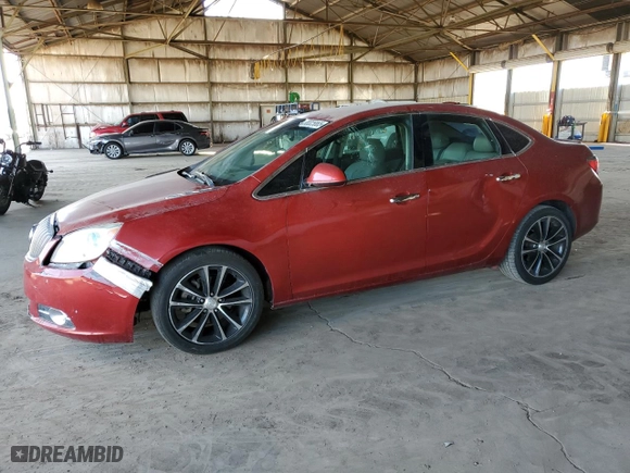 2016 Buick Verano Sport Touring with VIN 1G4PW5SK3G4172630, listed as a Copart auction lot 88325865 with 127,214 mi miles and Salvage Title. Bid and sale history available at carsss.com. Image 1.