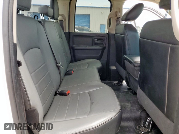 2023 Ram 1500 Tradesman with VIN 1C6RR6FG2PS527080, listed as a Copart auction lot 58242455 with 2,971 mi miles and Salvage title. Bid and sale history available at DreamBid. Image 10.