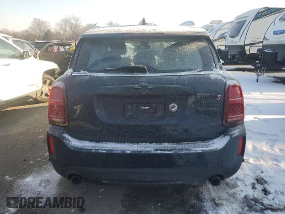 2024 MINI Countryman Cooper S with VIN WMZ83BR03R3R54844, listed as a Copart auction lot 87876155 with 15,242 mi miles and Salvage Title. Bid and sale history available at carsss.com. Image 6.