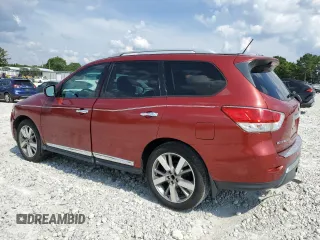 2015 Nissan Pathfinder S z VIN 5N1AR2MN0FC679282, wystawiony jako Copart lot #64091305 z przebiegiem 54 143 mil mil oraz Czysty tytuł • Clean title. Historia ofert i sprzedaży dostępna na DreamBid. Obrazek 2.