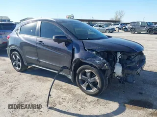 2018 Honda HR-V EX-L Navi with VIN 3CZRU6H79JM723161, listed as a IAAI auction lot 41390924 with 80,669 mi miles. Bid and sale history available at carsss.com. Image 1.