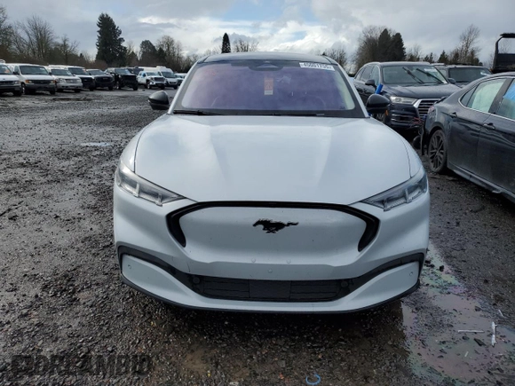 2021 Ford Mustang Mach-E Premium with VIN 3FMTK3SU0MMA25083, listed as a Copart auction lot 45001755 with 46,683 mi miles and Salvage Title. Bid and sale history available at DreamBid. Image 5.