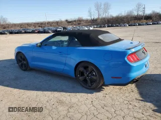 2022 Ford Mustang EcoBoost with VIN 1FATP8UHXN5106513, listed as a Copart auction lot 47394815 with 24,671 mi miles and Salvage Title. Bid and sale history available at carsss.com. Image 2.