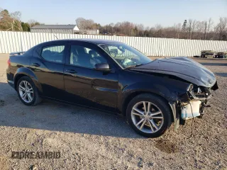 2014 Dodge Avenger SXT z VIN 1C3CDZCGXEN218606, wystawiony jako Copart lot #47861195 z przebiegiem 197 346 mil mil oraz Szkoda całkowita • Salvage title. Historia ofert i sprzedaży dostępna na DreamBid. Obrazek 4.