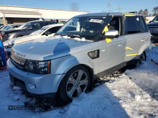 2012 Land Rover Range Rover Sport HSE Lux with VIN SALSK2D41CA724122, listed as a Copart auction lot 45374915 with 109,360 mi miles and Salvage Title. Bid and sale history available at DreamBid. Image 1.