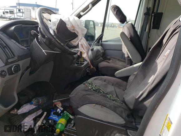 2017 Ford Transit with VIN 1FTWS4XGXHKA55683, listed as a Copart auction lot 77044594 with 101,431 mi miles and Salvage Title. Bid and sale history available at carsss.com. Image 7.