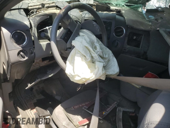 2007 Ford F-150 XLT with VIN 1FTRW12W17KC83620, listed as a Copart auction lot 62362235 with Not provided miles and Salvage title. Bid and sale history available at DreamBid. Image 8.