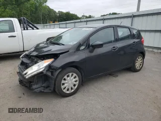2015 Nissan Note SR with VIN 3N1CE2CP9FL418235, listed as a Copart auction lot 62649465 with 163,397 mi miles and Salvage title. Bid and sale history available at DreamBid. Image 1.