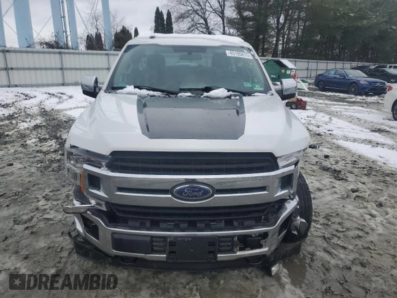 2018 Ford F-150 XL with VIN 1FTMF1EB9JFE54679, listed as a Copart auction lot 45195615 with 119,117 mi miles and Salvage title. Bid and sale history available at DreamBid. Image 5.