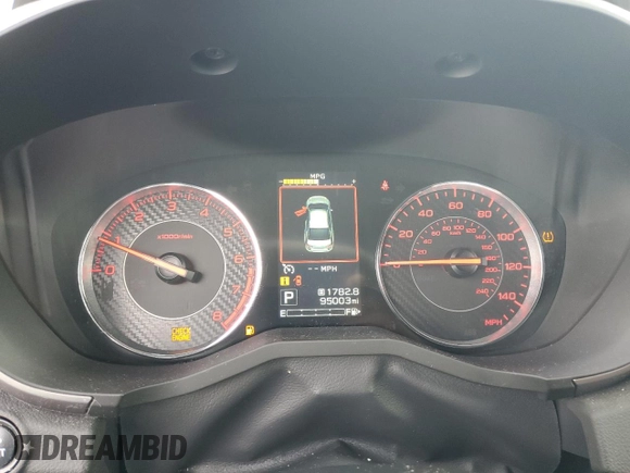2018 Subaru Impreza Special Sports with VIN 4S3GKAL68J3607360, listed as a Copart auction lot 59366835 with 95,003 mi miles and Salvage title. Bid and sale history available at DreamBid. Image 9.