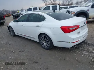 2014 Kia Cadenza Premium with VIN KNALN4D7XE5129562, listed as a IAAI auction lot 41922550 with 142,136 mi miles. Bid and sale history available at carsss.com. Image 3.