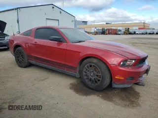 2012 Ford Mustang V6 Premium with VIN 1ZVBP8AM2C5253751, listed as a Copart auction lot 75839064 with 0 mi miles and Non Repairable. Bid and sale history available at carsss.com. Image 4.
