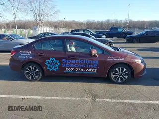 2014 Honda Civic EX with VIN 19XFB2F80EE270941, listed as a IAAI auction lot 41585542 with 104,446 mi miles. Bid and sale history available at carsss.com. Image 13.