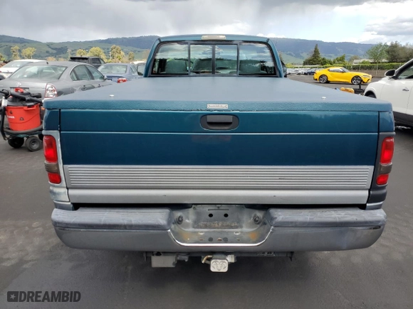 1995 Dodge Ram 1500 with VIN 1B7HC16Y6SS137111, listed as a Copart auction lot 51881805 with 132,267 mi miles and Clean Title. Bid and sale history available at carsss.com. Image 6.