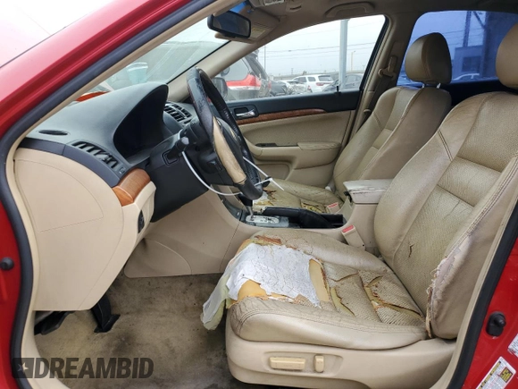 2007 Acura TSX Navi with VIN JH4CL96937C010964, listed as a Copart auction lot 65928845 with 247,657 mi miles and Salvage title. Bid and sale history available at DreamBid. Image 7.