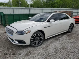 2018 Lincoln Continental Select with VIN 1LN6L9SK0J5601493, listed as a Copart auction lot 55879925 with 52,346 mi miles and Salvage title. Bid and sale history available at DreamBid. Image 1.