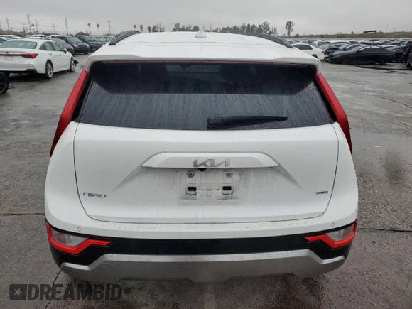 2024 Kia Niro EX Touring with VIN KNDCR3LE2R5178469, listed as a Copart auction lot 44014215 with 13,417 mi miles and Salvage Title. Bid and sale history available at carsss.com. Image 6.