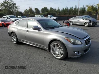 2011 Infiniti M37 with VIN JN1BY1APXBM322226, listed as a Copart auction lot 79061164 with 242,410 mi miles and Salvage Title. Bid and sale history available at carsss.com. Image 4.