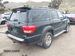 2005 Toyota Sequoia Limited with VIN 5TDZT38A55S242817, listed as a IAAI auction lot 42047553 with 244,111 mi miles and . Bid and sale history available at DreamBid. Image 4.
