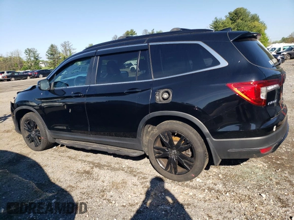 2021 Honda Pilot Special Edition with VIN 5FNYF6H26MB077053, listed as a Copart auction lot 55793135 with 83,110 mi miles and Salvage title. Bid and sale history available at DreamBid. Image 2.