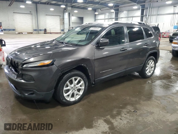 2016 Jeep Cherokee Altitude with VIN 1C4PJLCB5GW274201, listed as a Copart auction lot 81556304 with 130,582 mi miles and Salvage Title. Bid and sale history available at carsss.com. Image 1.