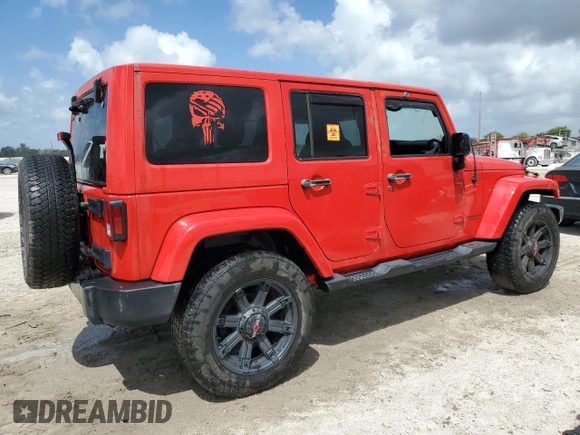 2014 Jeep Wrangler Unlimited Sahara with VIN 1C4HJWEG8EL324277, listed as a Copart auction lot 51629945 with 0 mi miles and Clean Title. Bid and sale history available at carsss.com. Image 3.