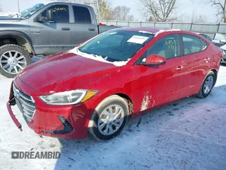 2017 Hyundai Elantra SE with VIN 5NPD74LF0HH125700, listed as a IAAI auction lot 41615195 with 102,116 mi miles and . Bid and sale history available at DreamBid. Image 2.